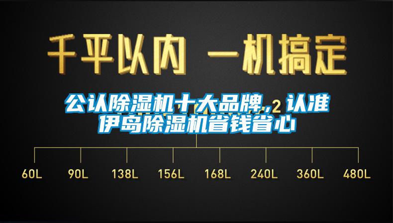 公認除濕機十大品牌，認準伊島除濕機省錢省心