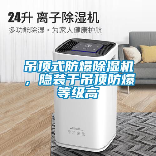 吊頂式防爆除濕機,隱裝于吊頂防爆等級高