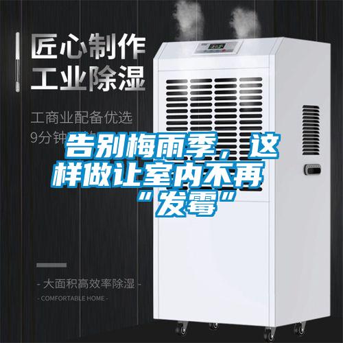 告別梅雨季,這樣做讓室內(nèi)不再“發(fā)霉”