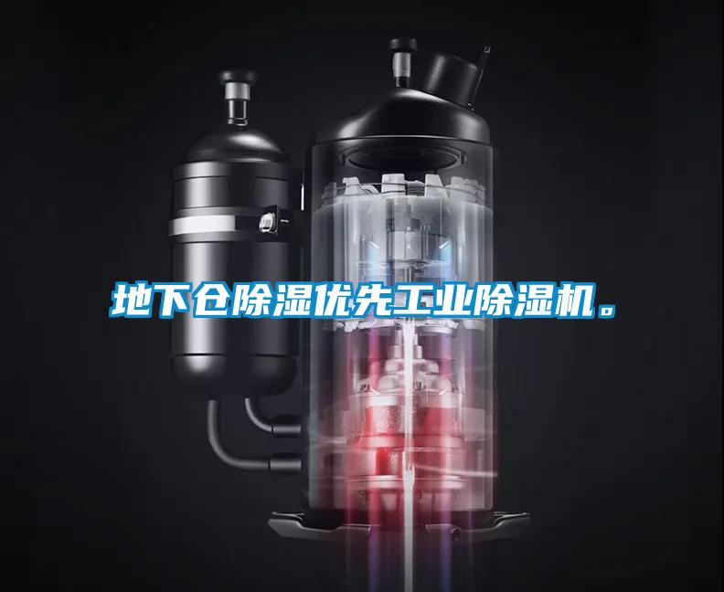 地下倉除濕優(yōu)先工業(yè)除濕機。