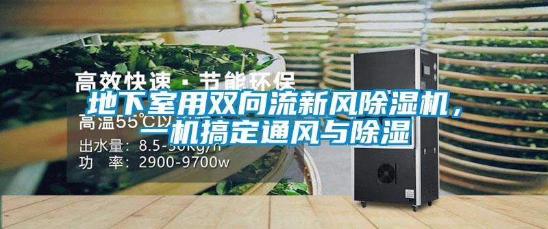 地下室用雙向流新風除濕機,一機搞定通風與除濕
