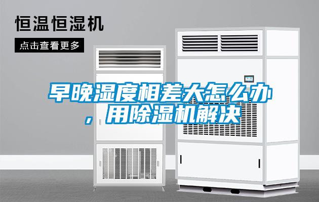 早晚濕度相差大怎么辦,用除濕機解決