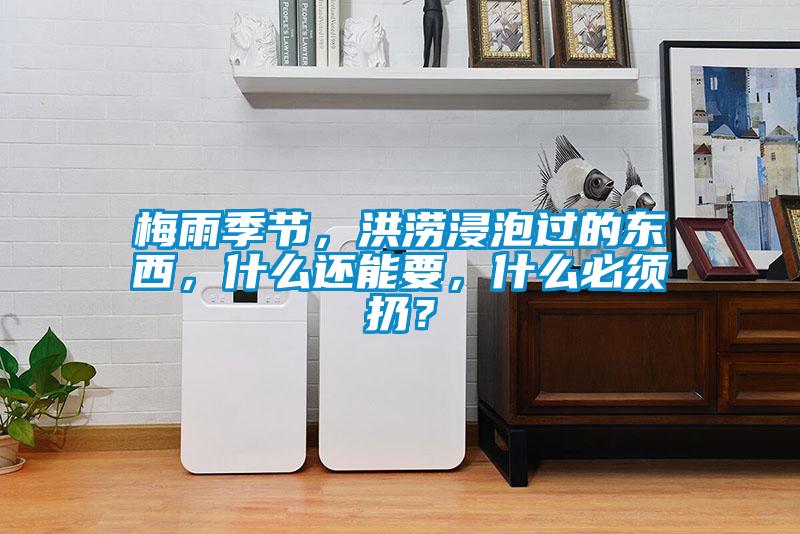 梅雨季節，洪澇浸泡過的東西，什么還能要，什么必須扔？
