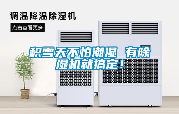 積雪天不怕潮濕 有除濕機(jī)就搞定!