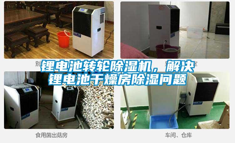 鋰電池轉輪除濕機，解決鋰電池干燥房除濕問題