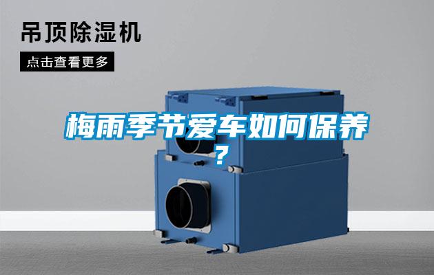 梅雨季節愛車如何保養？