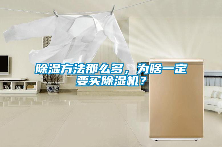 除濕方法那么多,為啥一定要買除濕機?