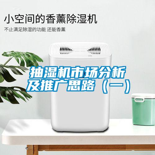 抽濕機市場分析及推廣思路(一)