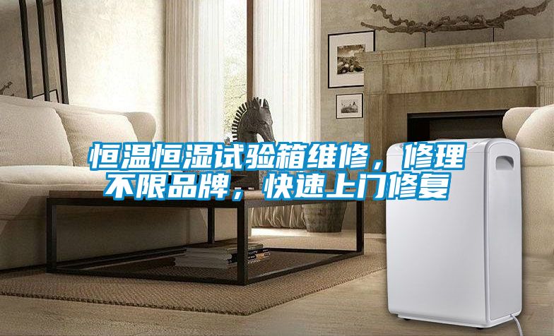 恒溫恒濕試驗箱維修，修理不限品牌，快速上門修復