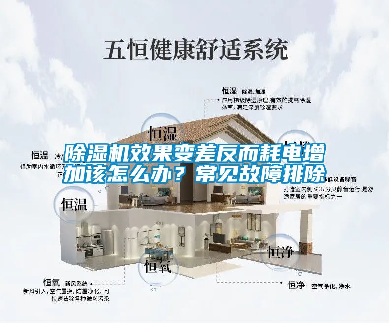 除濕機(jī)效果變差反而耗電增加該怎么辦？常見故障排除