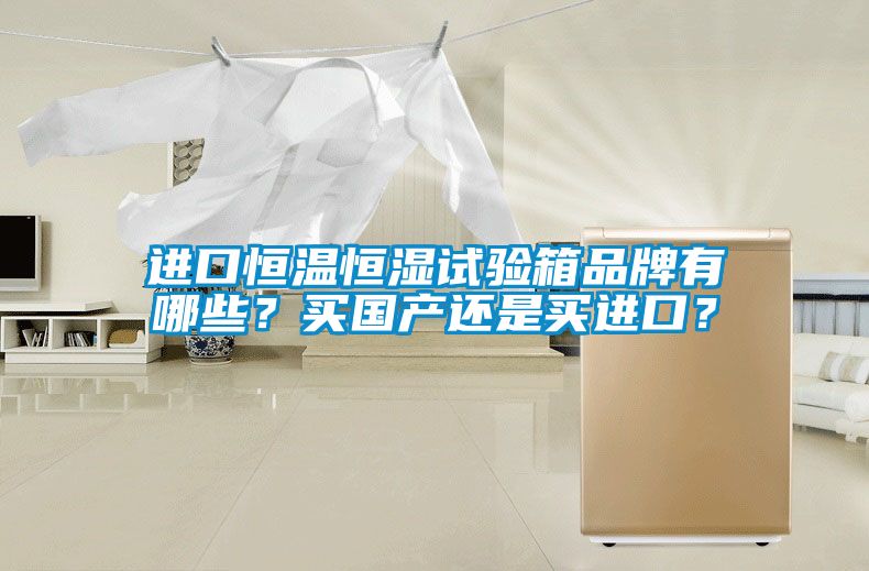 進口恒溫恒濕試驗箱品牌有哪些?買國產還是買進口?
