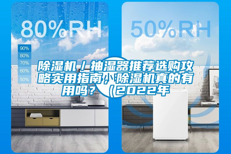 除濕機／抽濕器推薦選購攻略實用指南，除濕機真的有用嗎？（2022年