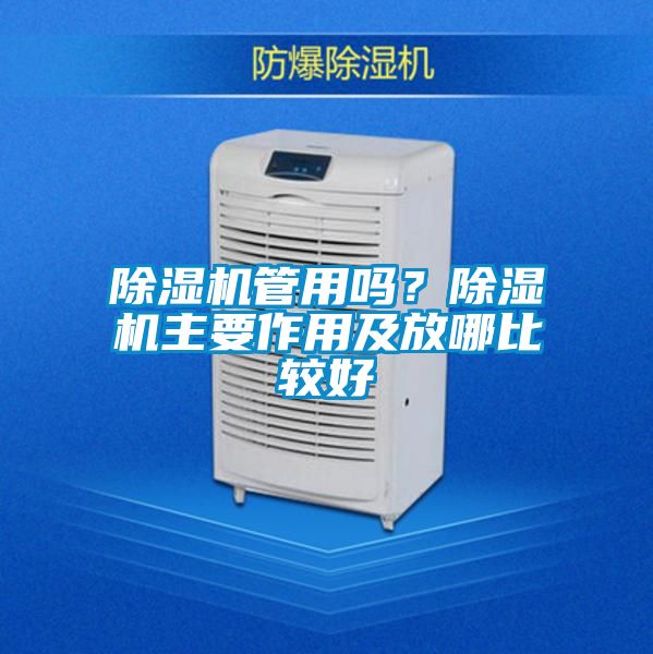 除濕機(jī)管用嗎？除濕機(jī)主要作用及放哪比較好