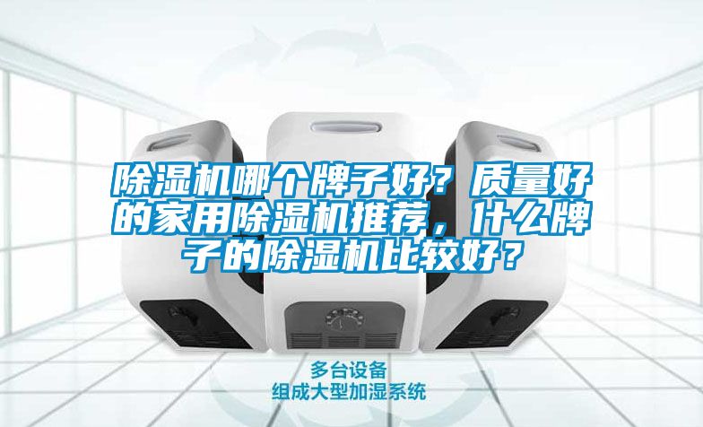 除濕機(jī)哪個牌子好？質(zhì)量好的家用除濕機(jī)推薦，什么牌子的除濕機(jī)比較好？